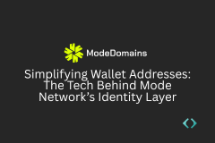 Mode Domain: Simplifying Web3 Identity